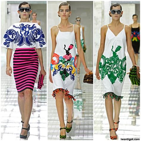 prada silk suit raw beach print 2011|prada spring 2011 dresses.